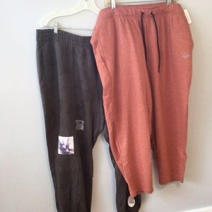 new 2 pr Nike Womens Jogger Sweatpants sz 3X